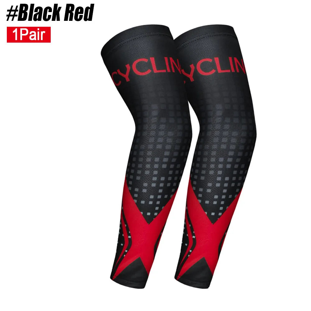 1Pair Sports Cycling Arm Sleeves Anti-Uv Sun Protection Upfarm Compression Cover for Running Basketball Football Fishing