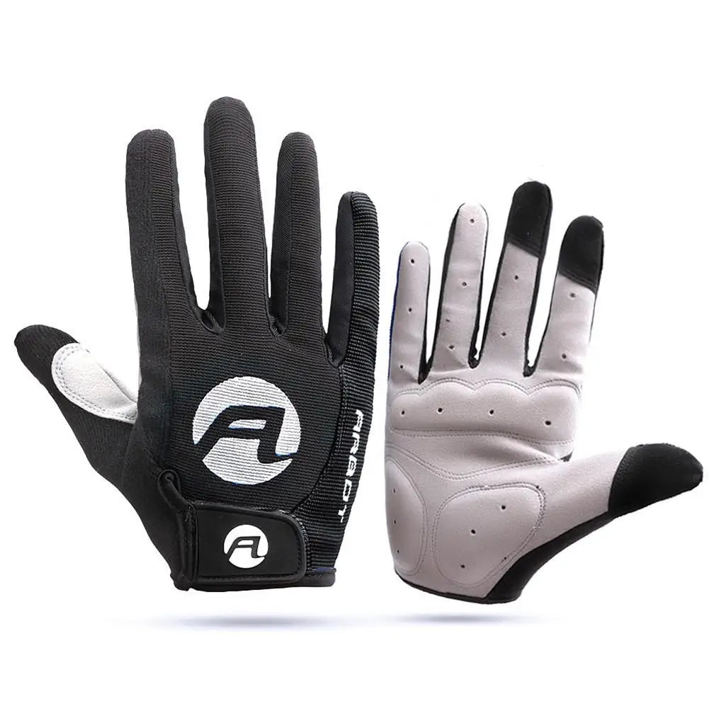 2Pcs MTB Bike Gloves Anti-Skid Sun-Proof High Temperature Resistance Outdoor Cycling Bicycletouch Screen Gloves Bicycle Gloves