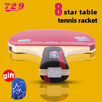 RITC  Friendship VERY 6 7 8 Stars Professional Ping Pong Racket Table Tennis with Inverted Rubber for Increased Ball Control