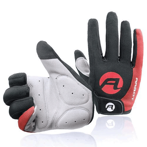 2Pcs MTB Bike Gloves Anti-Skid Sun-Proof High Temperature Resistance Outdoor Cycling Bicycletouch Screen Gloves Bicycle Gloves