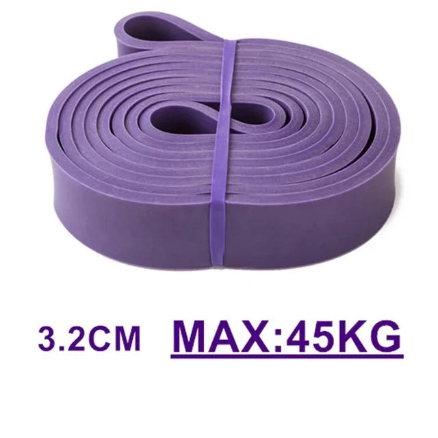 Resistance Band Heavy Duty Latex Sports Elastic Belt Pull up Assist Bands for Pilates Workout Out Fitness Shape Body Home Gym
